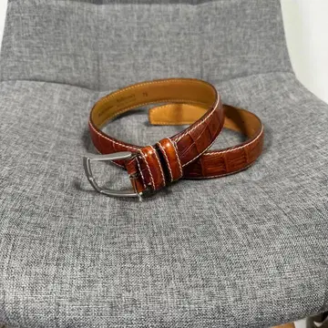 Anderson's 엠보 가죽 벨트 이탈리아제