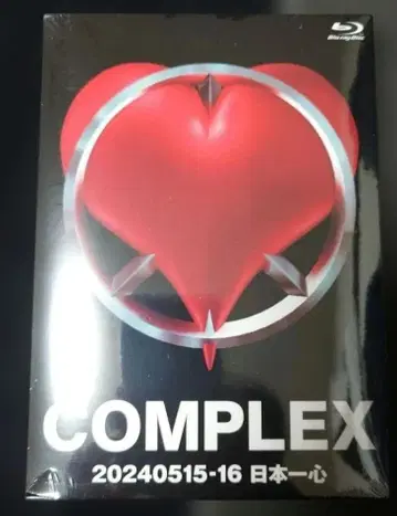 COMPLEX 20240515-16 일본 일심 블루레이 미개봉 새상품