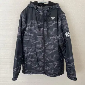 OUTDOOR 후드 부착 블루종 LL 사이즈 익명 배송