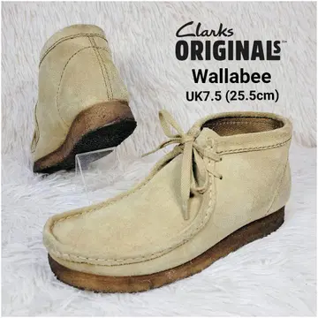 인기 클락스 왈라비 부츠 천연 고무 크레이프솔 스웨이드