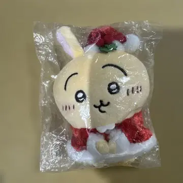 치이카와 (먼작귀) 토끼 산타 씨다! 들고 있는 마스코트 택 포함 정품