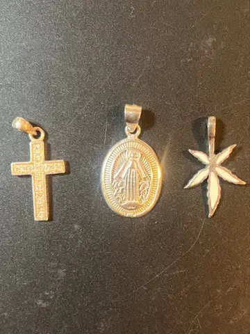 실버 925 펜던트 탑 3개 세트