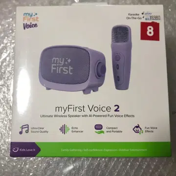 myFirstVoice 2 키즈 와이어리스 마이크 가라오케 완구