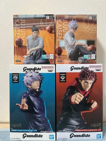 주술회전 피규어 4체 세트