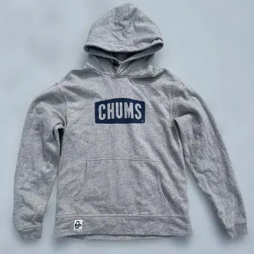 CHUMS 그레이 후드티