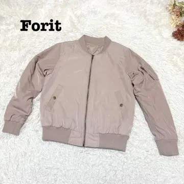 s.2052 [포잇] MA-1 봄버 자켓 블루종 핑크 M