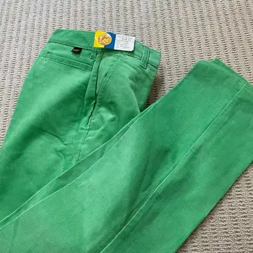 [ 미사용 ] 사이즈M Lee 코듀로이 그린 홍콩 데드스탁