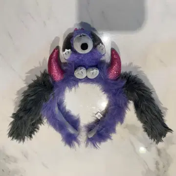 USJ 유니버셜 스누피 머리띠 보라색