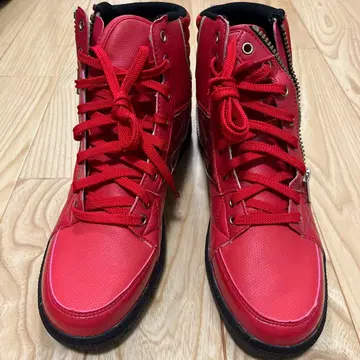 레어 미사용 새상품 드래곤 비어드 스니커즈 가면라이더 빌드 금 자수