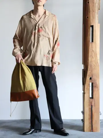 2 SUNSEA 방글라데시 w/귀 린넨 냅색