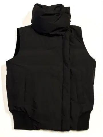 띠어리 다운 베스트 S 사이즈 블랙 새상품급