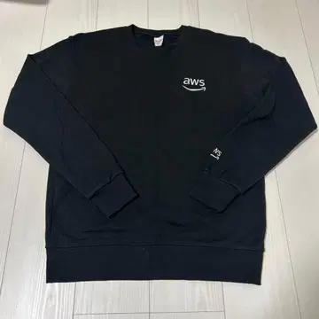 AWS 블랙 맨투맨