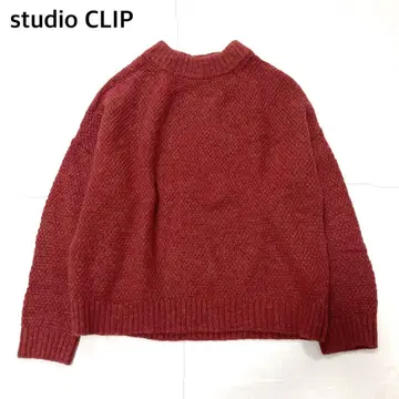 [ 새상품급 ] 스튜디오 클립 울 니트 풀오버 스웨터 L 사이즈