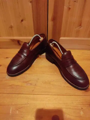 휠 로브 헤비 스티치 로퍼 코인 로퍼 크롬 엑셀