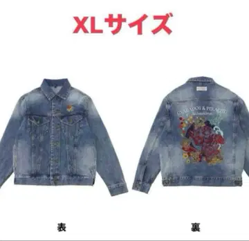 포켓몬 센터 히로시마 카이하라 데님 자켓 갸라도스 XL 사이즈