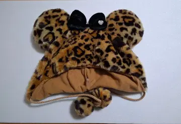 디즈니 레오파드 무늬 팬캡