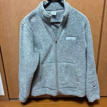 Champion 플리스 자켓 X-LARGE 그레이