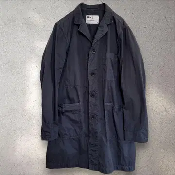 MHL. 마가렛호웰 아틀리에 코트 스텐카라 코트 네이비