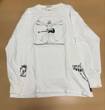 over dose 카트 코번 다빈치 티셔츠 긴팔 롱