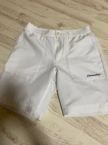 TravisMathew 화이트 팬츠 허리밴딩