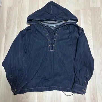 NIKO AND - JEANS 후드 부착 데님 자켓