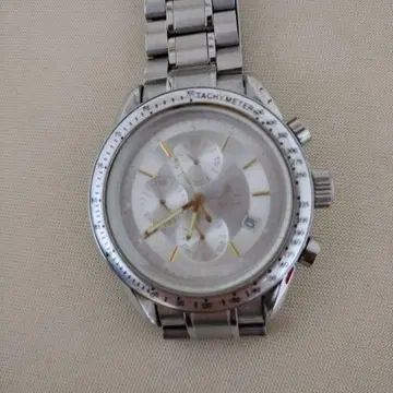 작동 중! 살바토레마라 크로노그래프 손목시계 실버