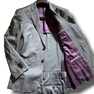 폴스미스 제냐 원단 수트 셋업 L 사이즈 퍼플