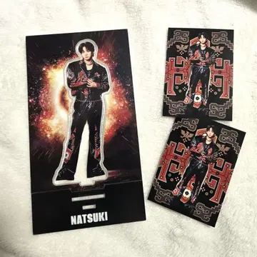 사와모토 나츠키 아크릴 스탠드 포토 카드