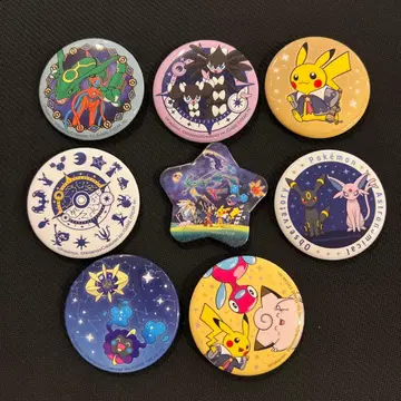 포켓몬 천문대 캔 배지 BOX 전 8종 컴플리트