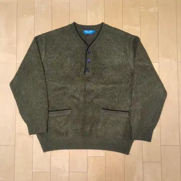 BUTBILL BONBON 헨리넥 스웨터 B3139 GREEN L