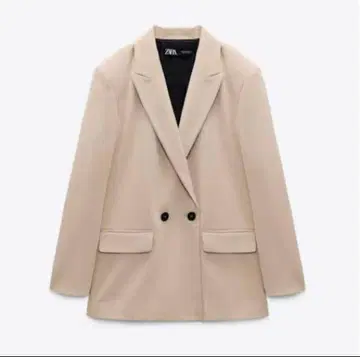 ZARA 더블 브레스트 사양 오버 사이즈 블레이저