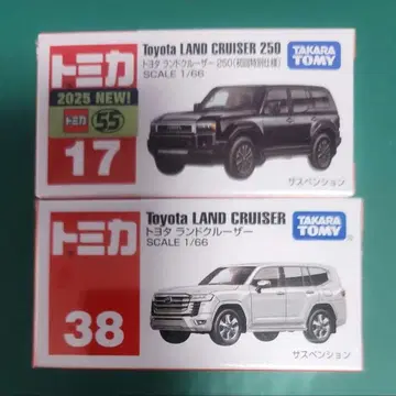 토미카 도요타 랜드크루저 250 & NO.38 2대 세트