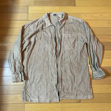 베이지 코듀로이 자켓