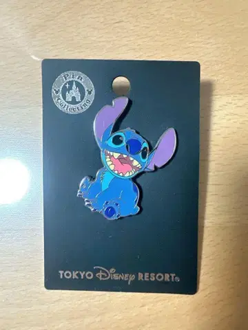 도쿄 디즈니 리조트 스티치 핀 배지
