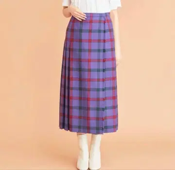 BEAUTY&YOUTH LOCHCARRON 퀼트 스커트