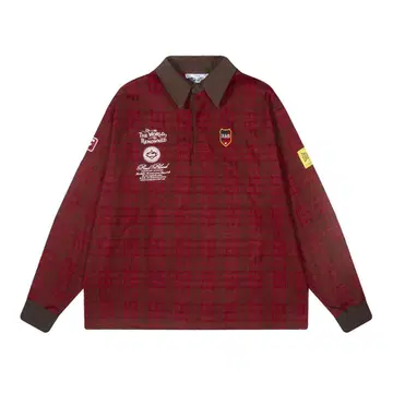 Bad Blood 체크 피케 셔츠