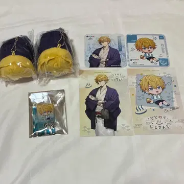 엑스 알비오 극락탕 모찌코로링 엽서 코스터 니지산지