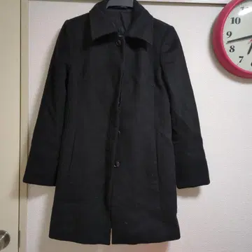 PURE CASHMERE 코트 블랙 38