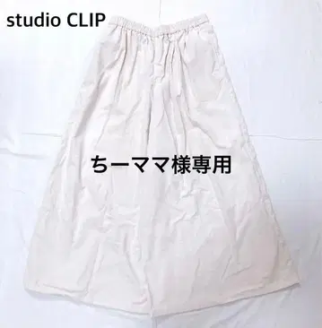 [ 새상품급 ] 스튜디오 클립 얇은 코듀로이 스카초 와이드 팬츠 가우초