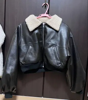 EVRIS 보아 숏 블루종