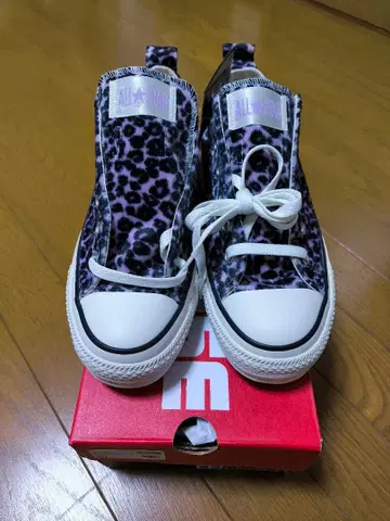 Converse All Star 레오파드 무늬 스니커즈