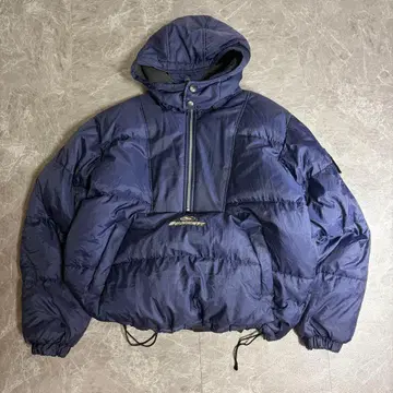 SONNETI 다운 자켓 풀오버 하프 지퍼 90s 구제 의류