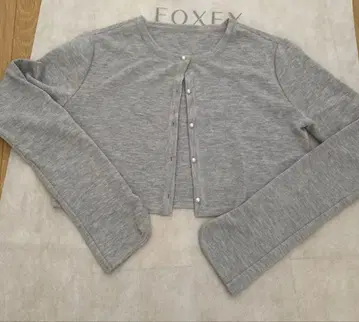 폭시 캐시미어 가디건 38