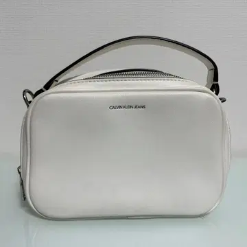 CALVIN KLEIN JEANS 화이트 숄더백