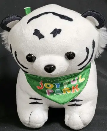 화이트 타이거 봉제 인형 JOYFUL PARK