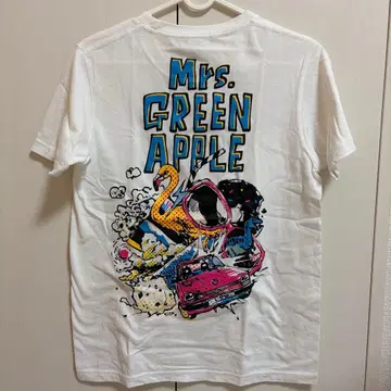 미세스 그린애플 라이브 티셔츠 화이트 S 사이즈