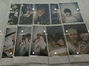 오니상즈 러브 체키풍 사진 컴프 세트