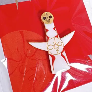 오사카 엑스포 오카모토 타로 TARO 태양의 탑 핀 배지