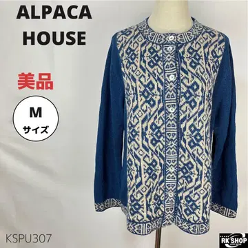 새상품급 ALPACA HOUSE 가디건 겉옷 알파카 100% LL