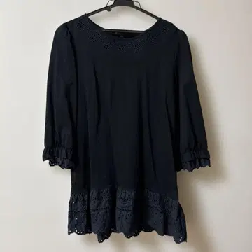 TO BE CHIC 블랙 튜닉 40